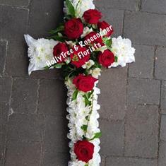 White Base Cross
